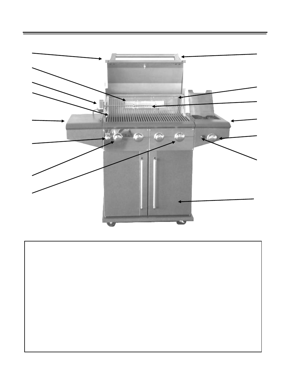 Grill features | Sure Heat SGR30M User Manual | Page 4 / 19