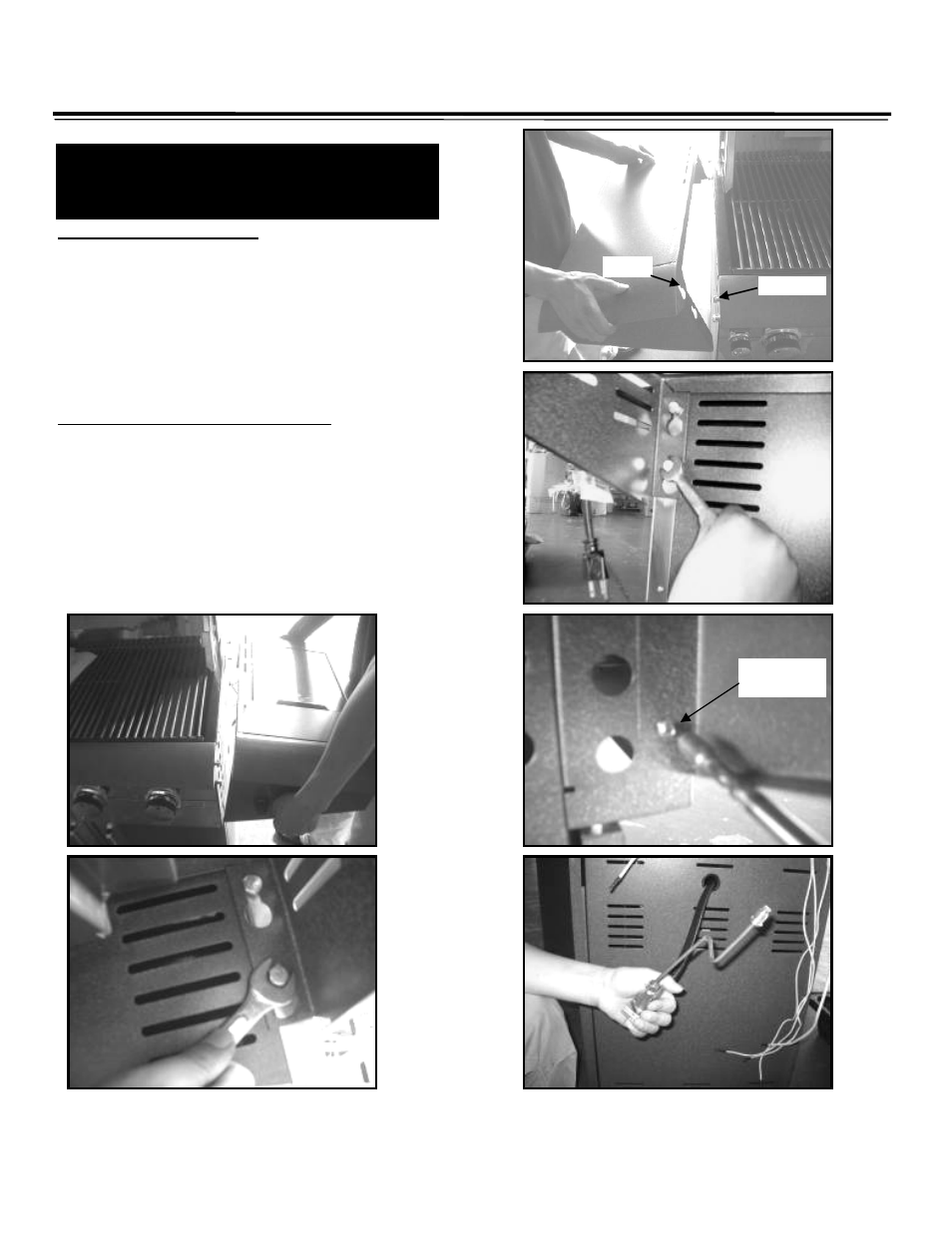 Grill assembly, Fig. 1, Fig. 2 fig. 3 | Fig. 4 fig. 5 fig. 6 | Sure Heat SGR30M User Manual | Page 5 / 19