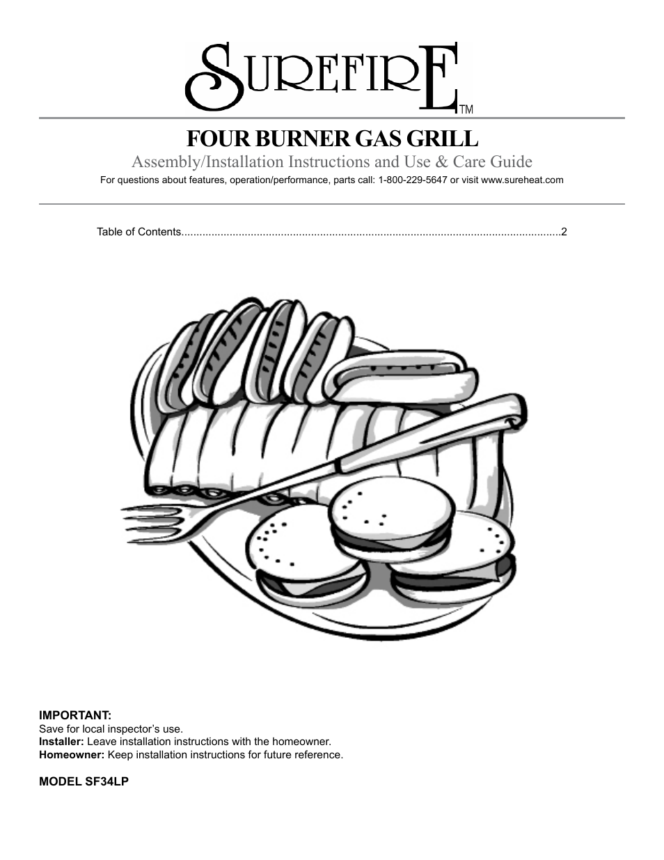 Sure Heat 2009 Surefire SF34LP User Manual | 21 pages