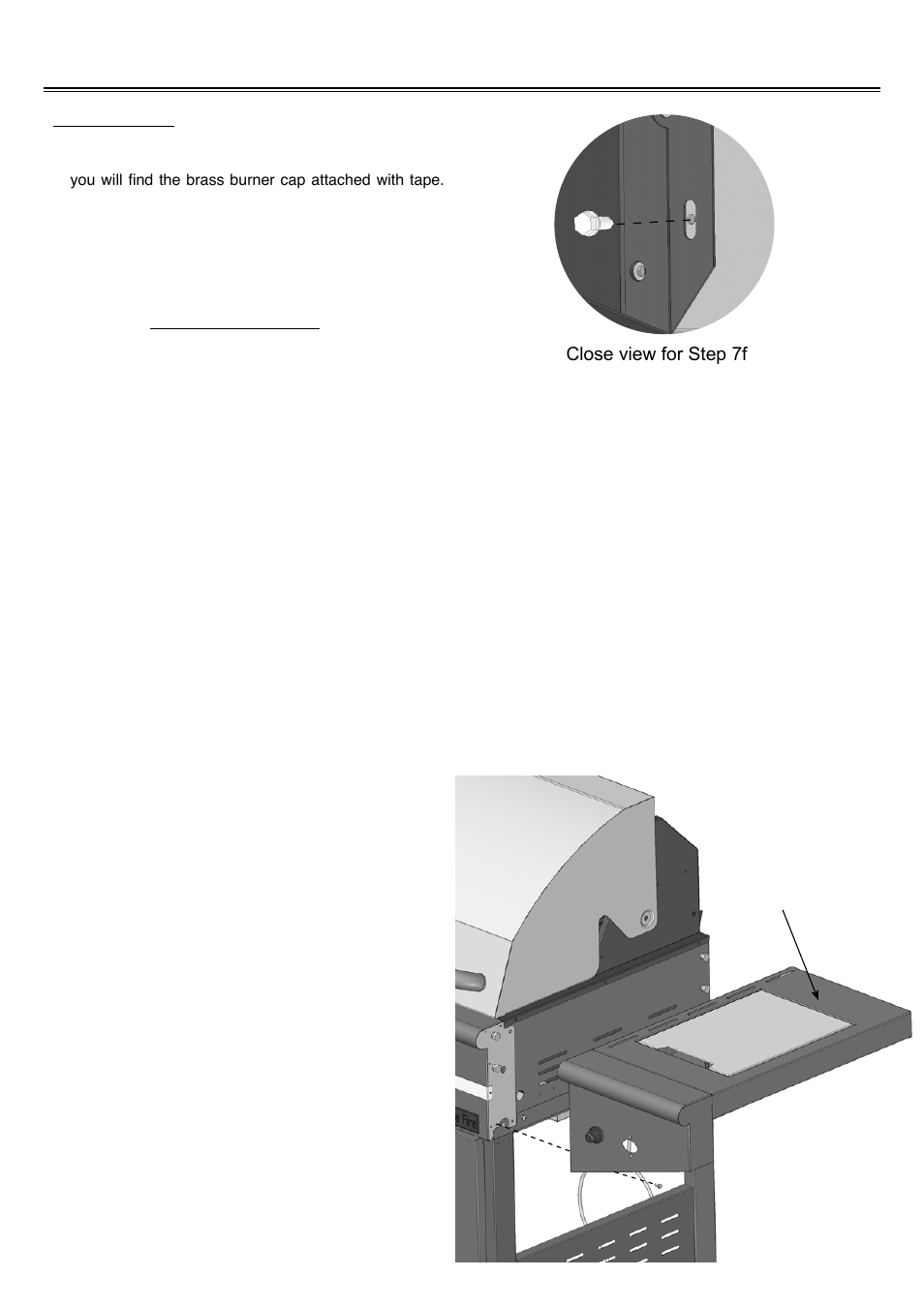Grill assembly | Sure Heat 2008 Surefire SF278LP User Manual | Page 12 / 26