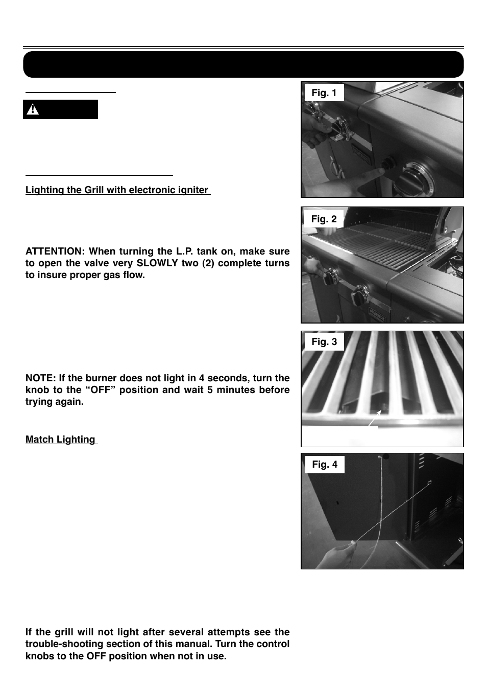 Lighting the grill | Sure Heat 2008 Surefire SF278LP User Manual | Page 18 / 26