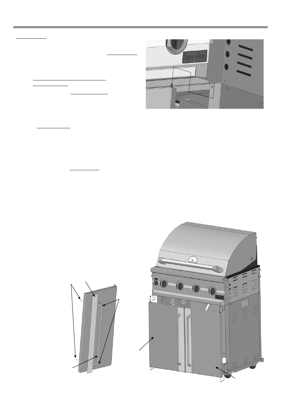 Grill assembly | Sure Heat 2008 Surefire SF308LP User Manual | Page 10 / 28