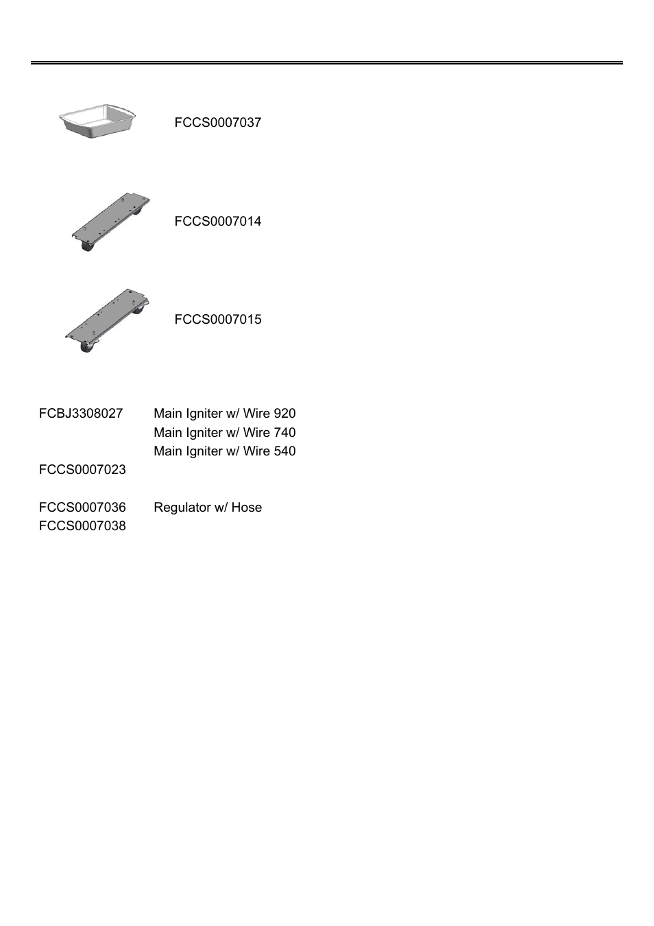 Replacement part list | Sure Heat 2008 Surefire SF308LP User Manual | Page 27 / 28