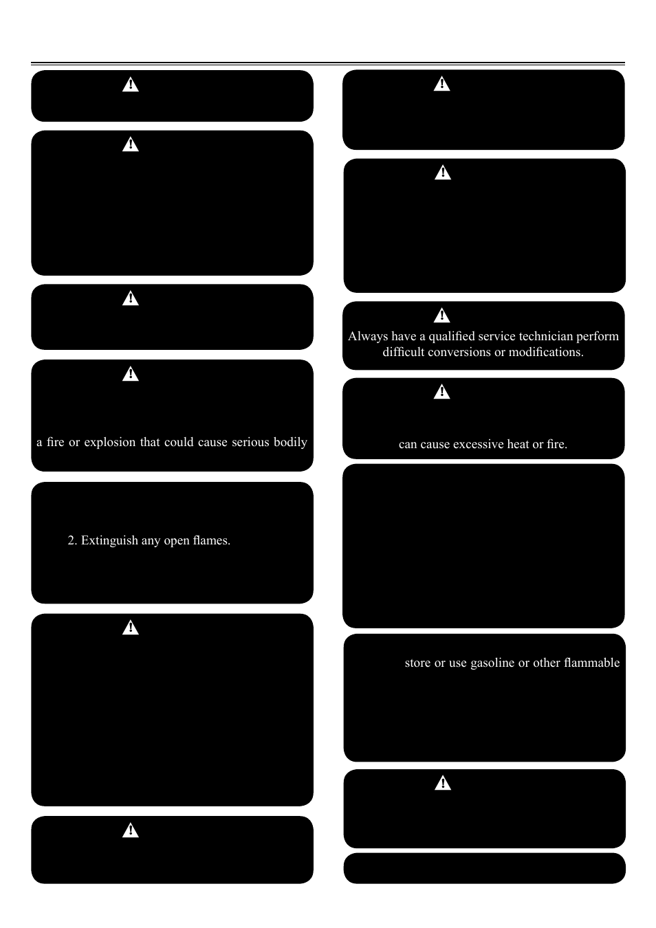 General safety instructions | Sure Heat 2008 Surefire SF308LP User Manual | Page 3 / 28