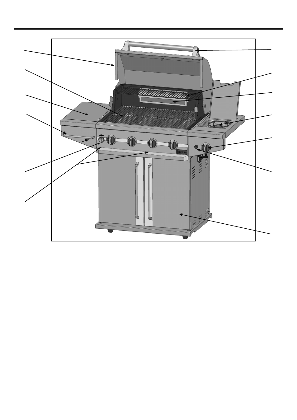 Grill features | Sure Heat 2008 Surefire SF308LP User Manual | Page 4 / 28