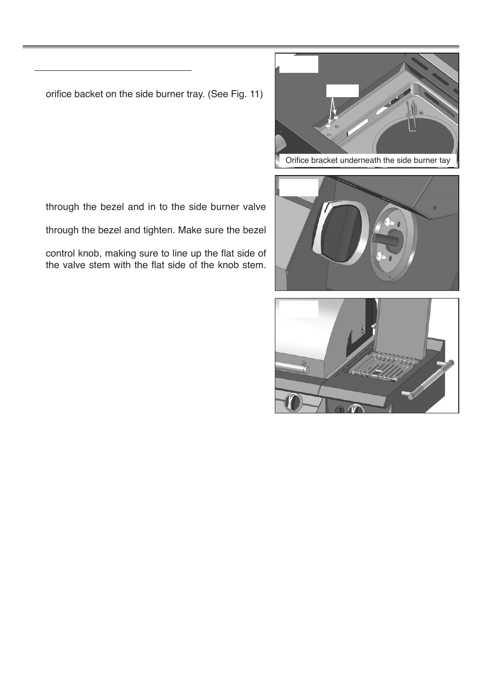 Grill assembly | Sure Heat Sonoma PF30LP User Manual | Page 10 / 23
