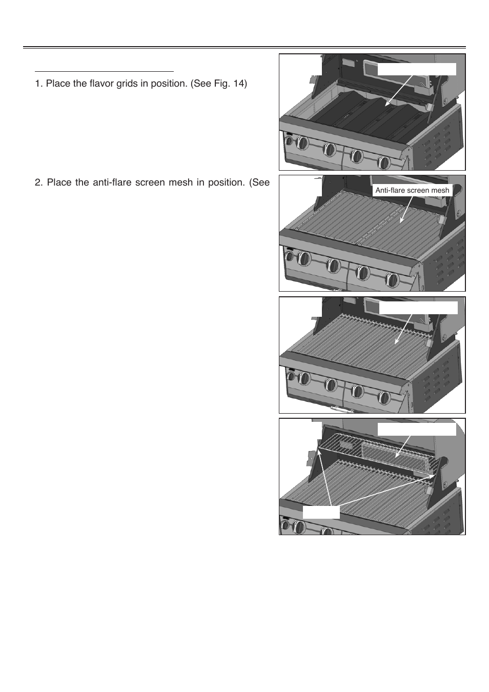 Grill assembly | Sure Heat Sonoma PF30LP User Manual | Page 11 / 23