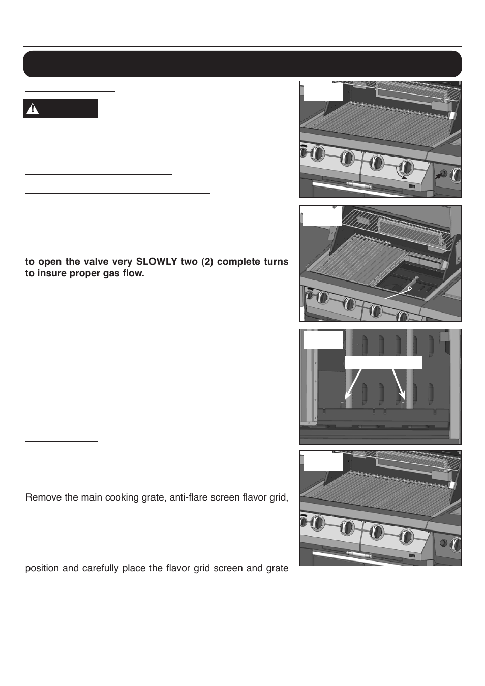Lighting the grill | Sure Heat Sonoma PF30LP User Manual | Page 16 / 23