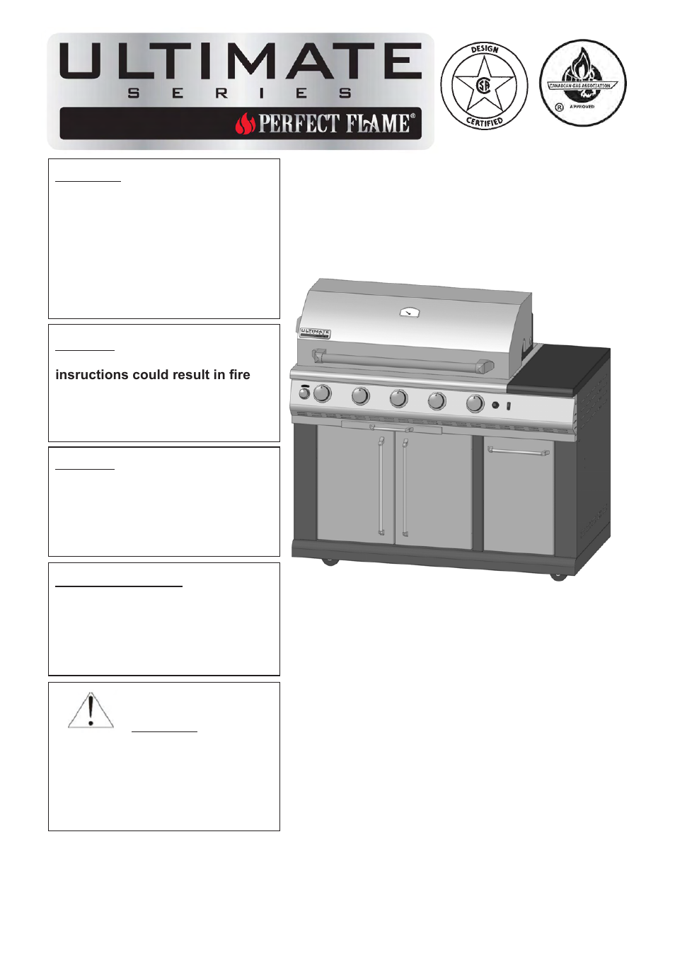 Sure Heat Sonoma PFISLP User Manual | 23 pages