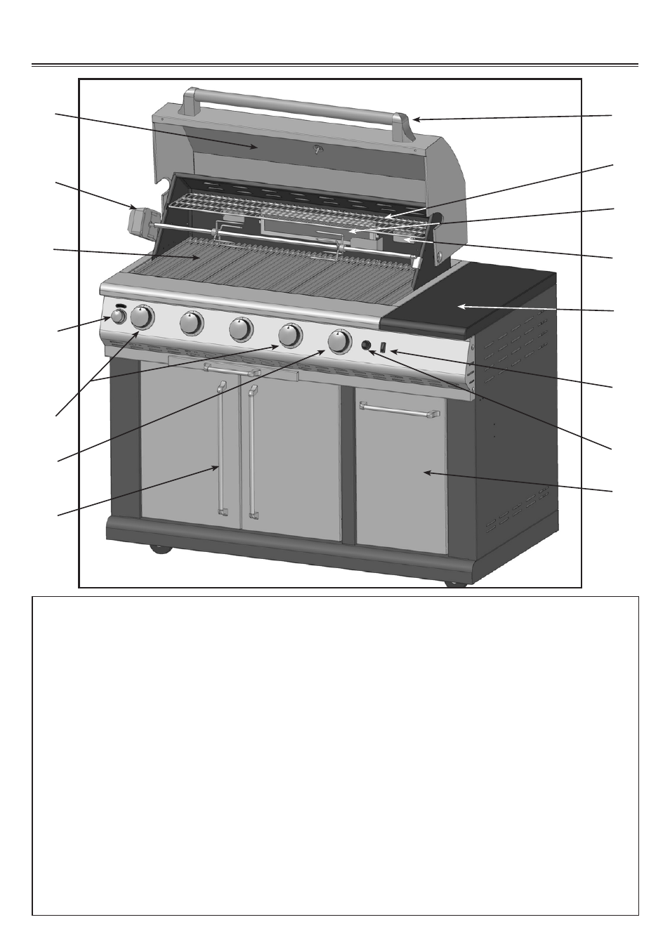 Grill features | Sure Heat Sonoma PFISLP User Manual | Page 6 / 23