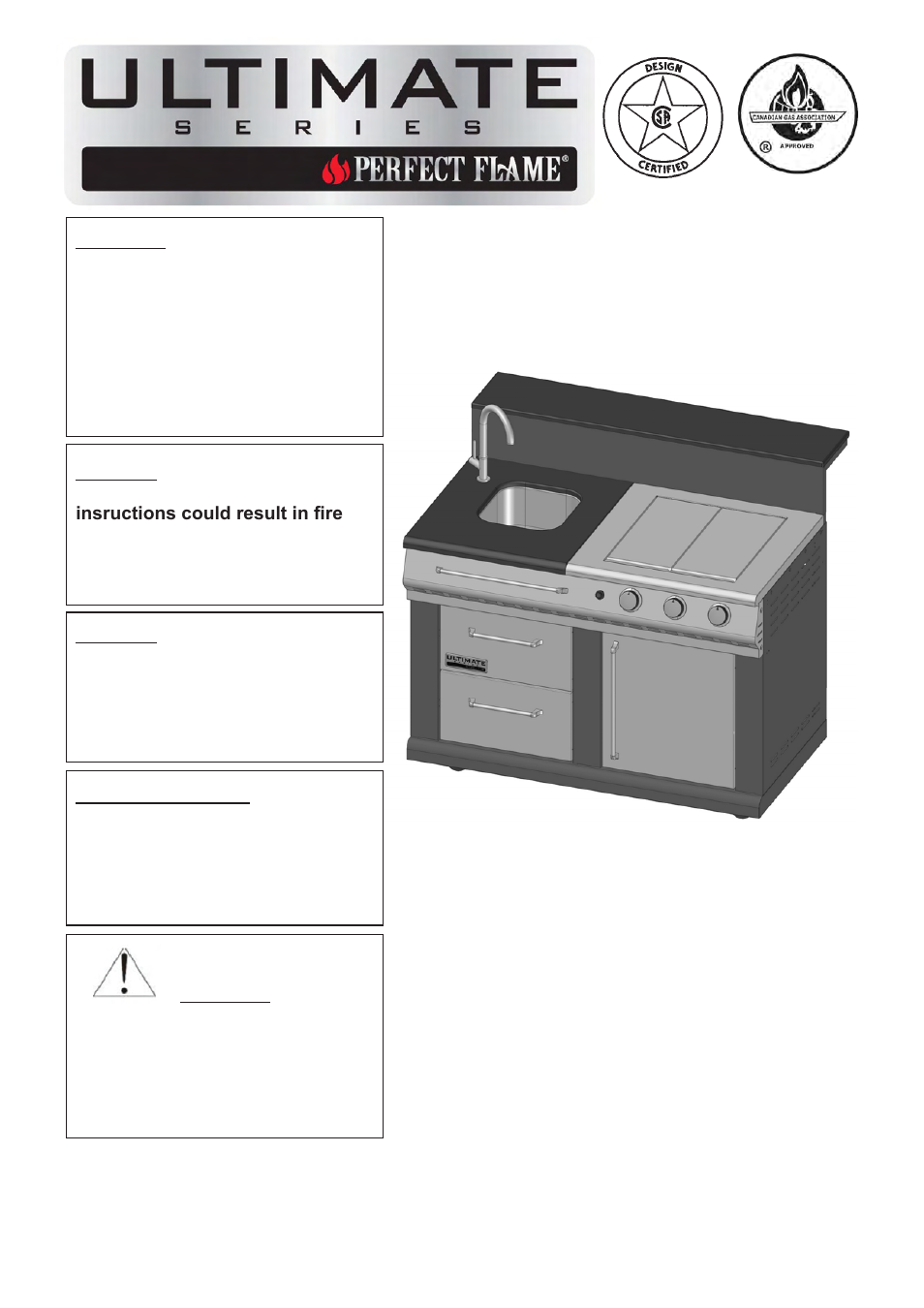 Sure Heat Sonoma PFSISLP User Manual | 23 pages