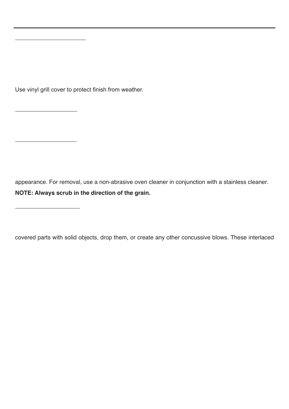 Care and maintenance | Sure Heat Sonoma PFSISLP User Manual | Page 20 / 23