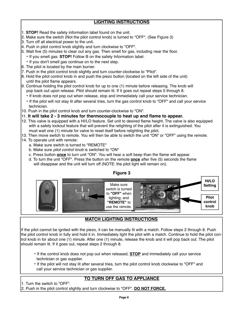 Sure Heat VMR Vented User Manual | Page 8 / 11