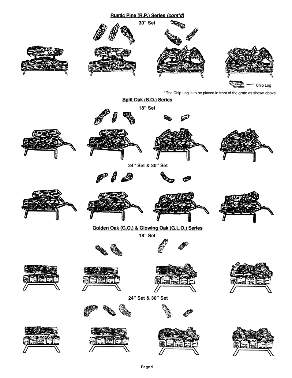 Sure Heat AGA Vented Dual AGA User Manual | Page 9 / 20