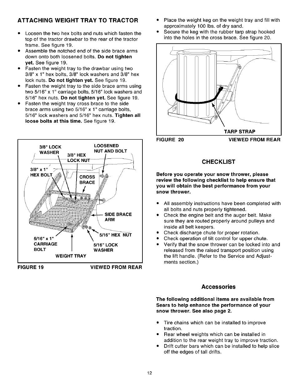 The following additional items are available from | Craftsman 486.248462 User Manual | Page 12 / 24
