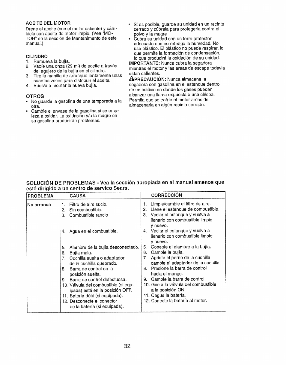Craftsman 917.388191 User Manual | Page 32 / 44
