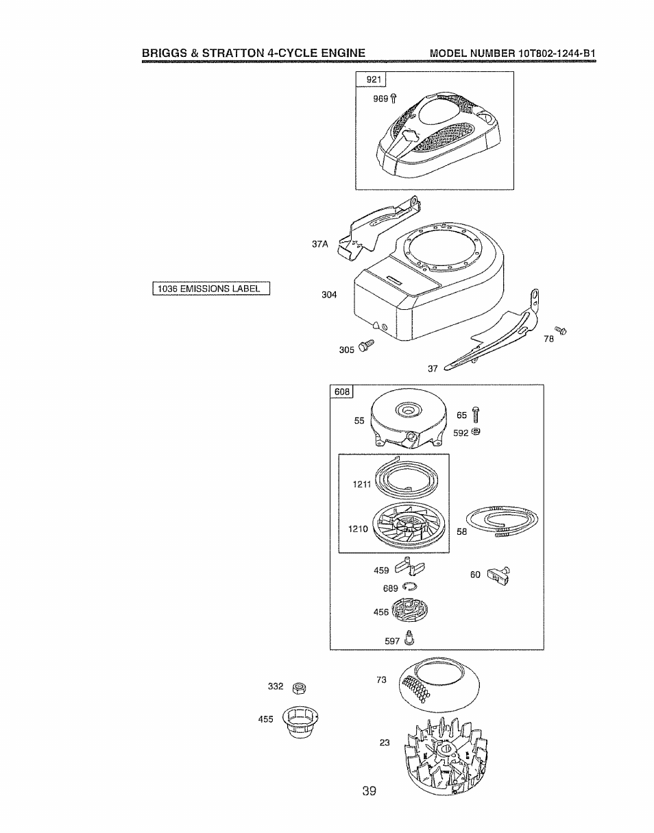 Craftsman 917.388191 User Manual | Page 39 / 44