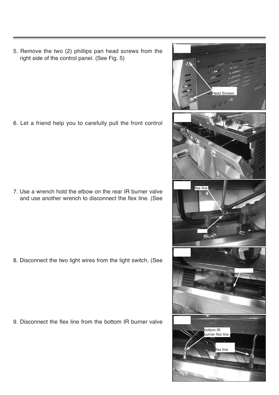 Fsislp natural gas conversion instructions | Sure Heat 2008 Four Seasons FSIS Natural Gas Conversion Kit User Manual | Page 3 / 8