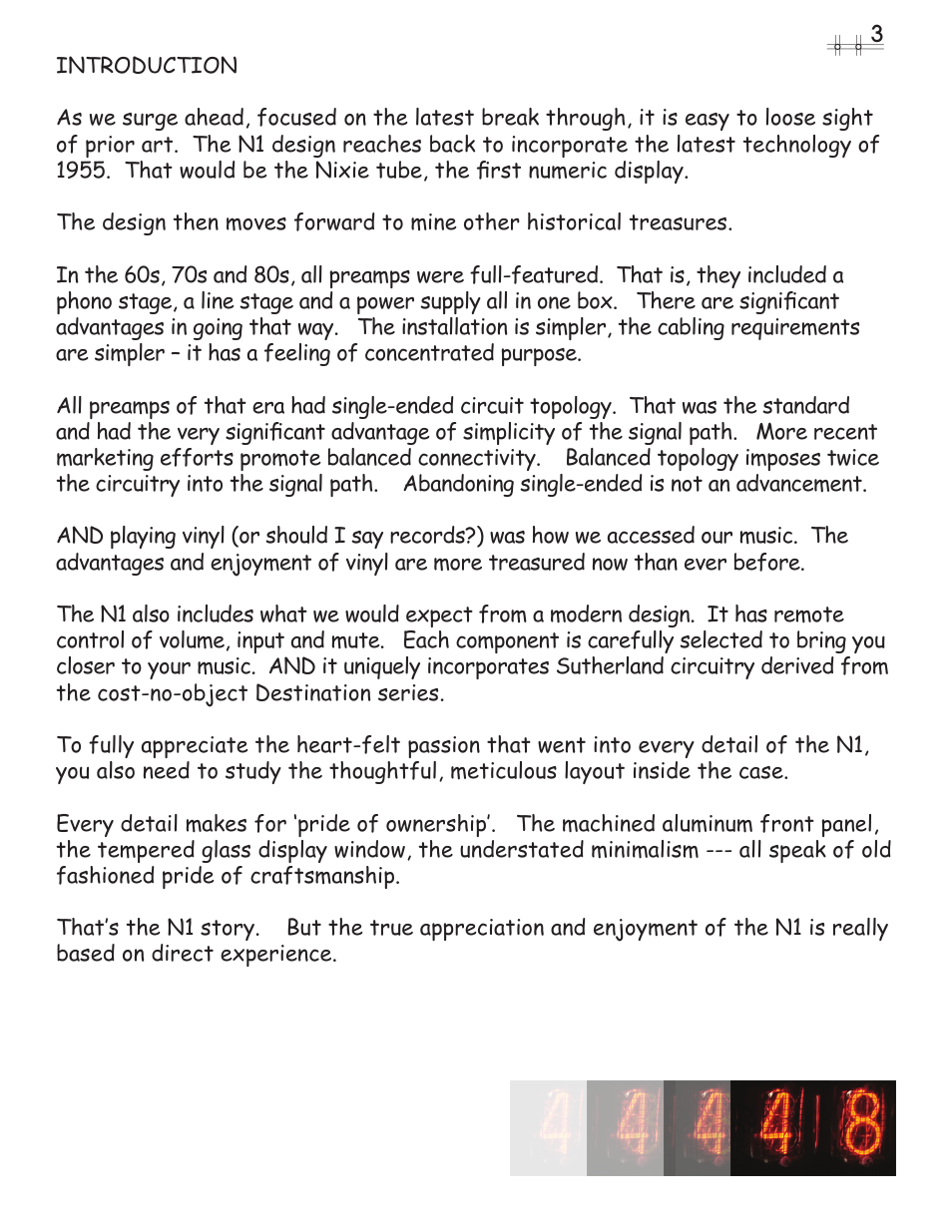 Sutherland N1 User Manual | Page 3 / 8