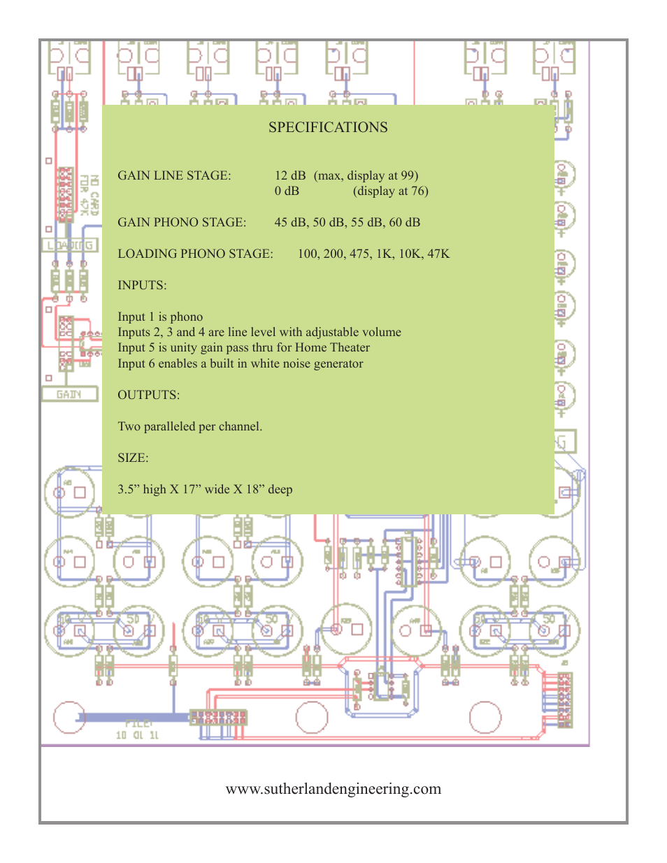 Sutherland N1 User Manual | Page 8 / 8