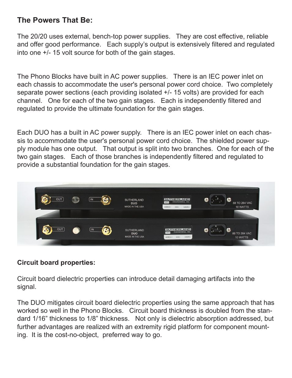 Sutherland DUO User Manual | Page 3 / 8