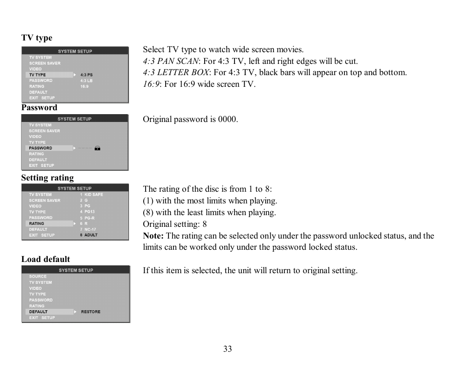 Hyundai H-CMD7082 User Manual | Page 33 / 83