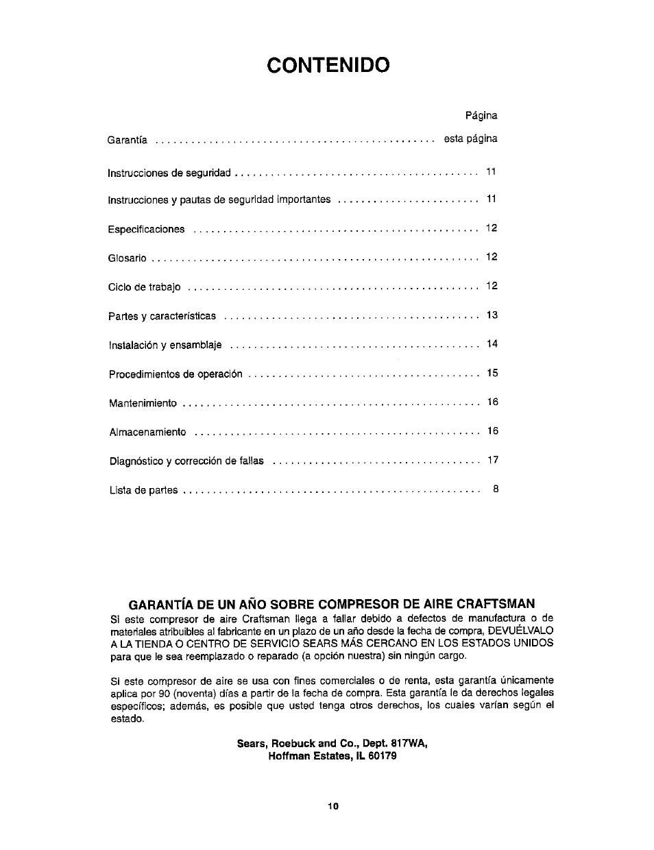 Craftsman 921.153100 User Manual | Page 12 / 20