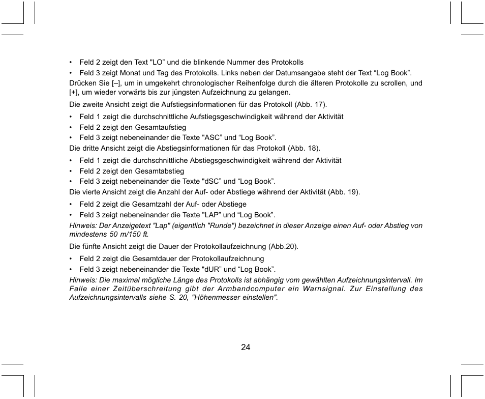 SUUNTO X-Lander User Manual | Page 118 / 380