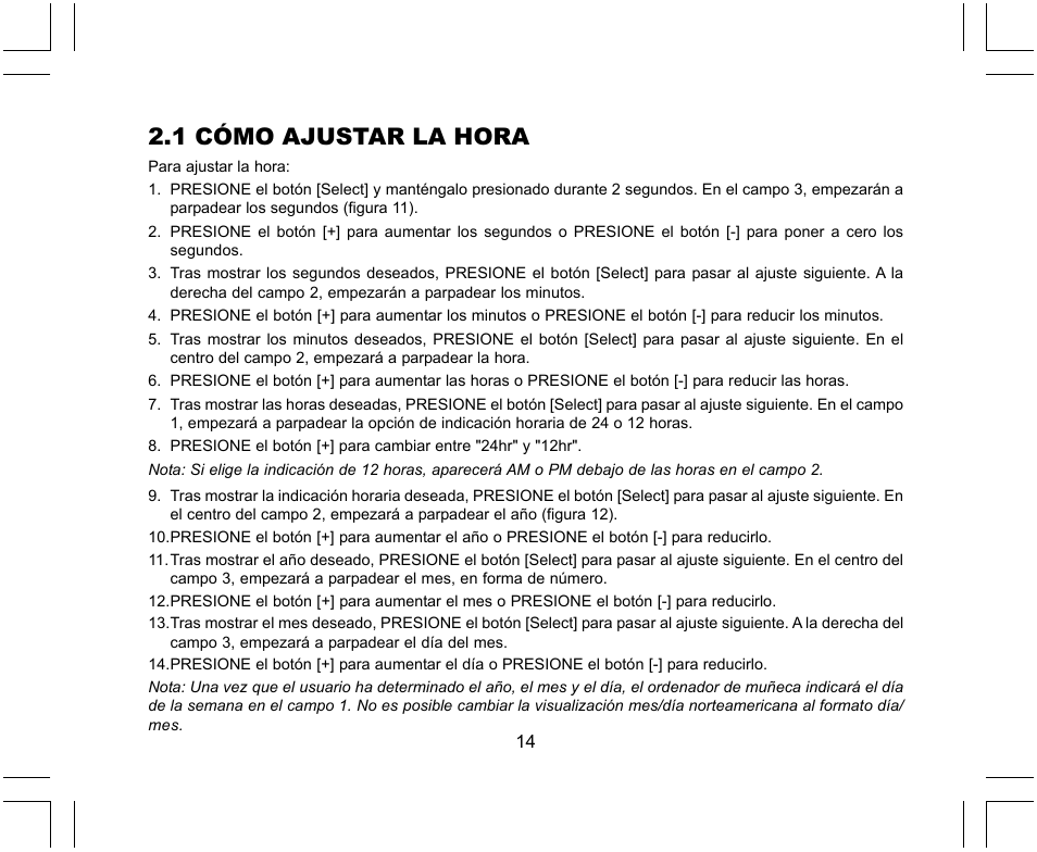 1 cómo ajustar la hora | SUUNTO X-Lander User Manual | Page 154 / 380