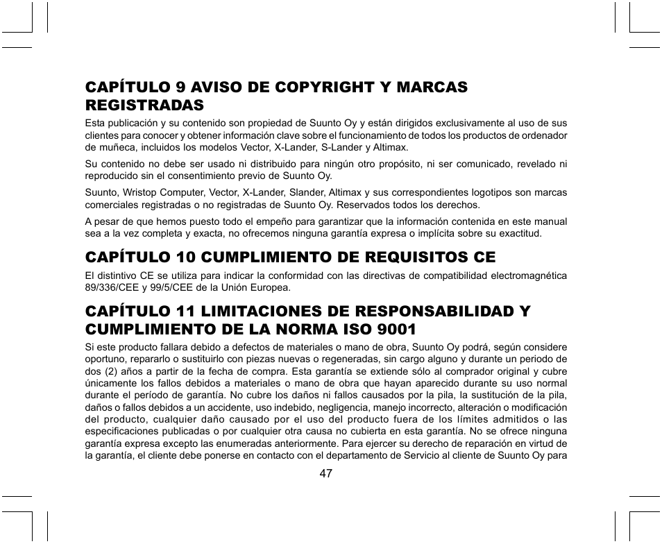 SUUNTO X-Lander User Manual | Page 187 / 380