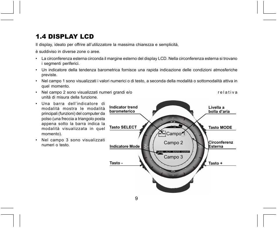 4 display lcd | SUUNTO X-Lander User Manual | Page 197 / 380