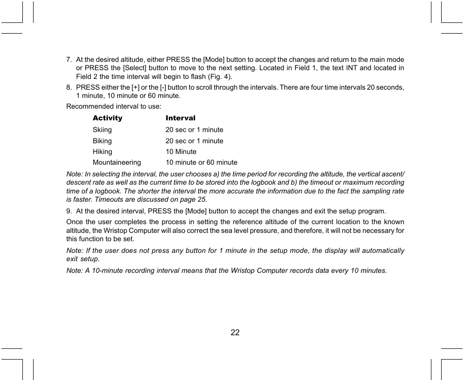 SUUNTO X-Lander User Manual | Page 22 / 380