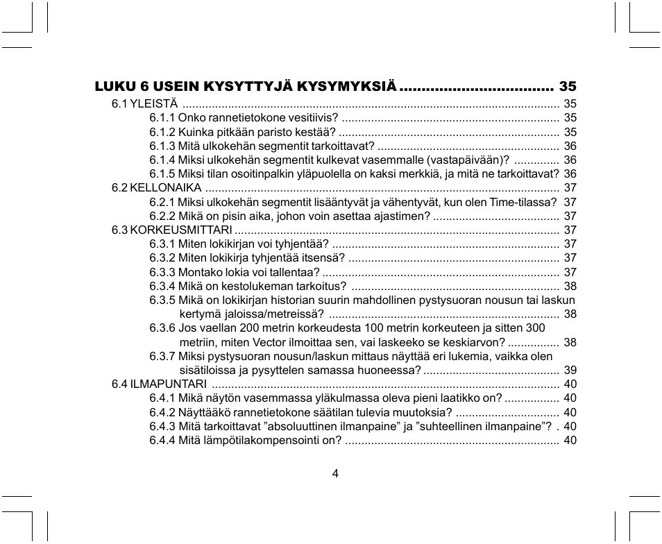 SUUNTO X-Lander User Manual | Page 288 / 380