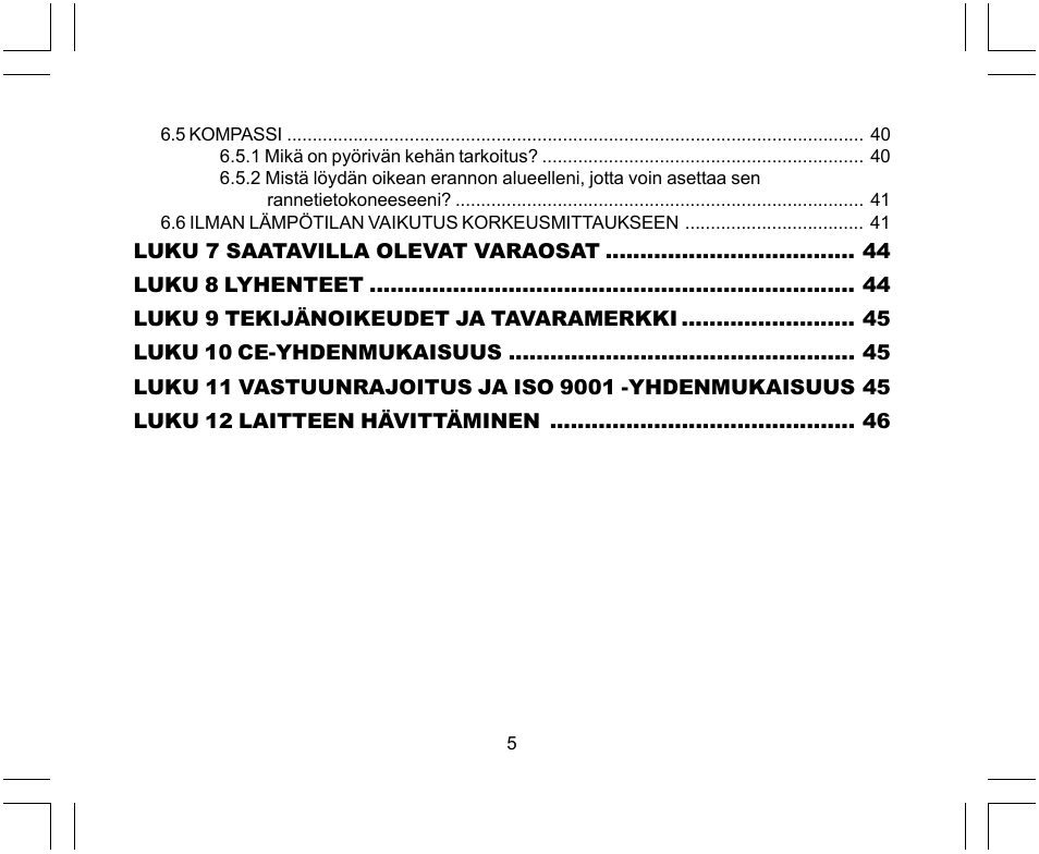 SUUNTO X-Lander User Manual | Page 289 / 380