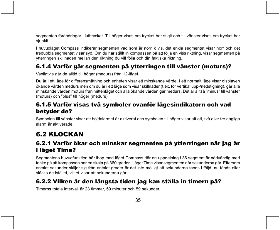 2 klockan | SUUNTO X-Lander User Manual | Page 365 / 380