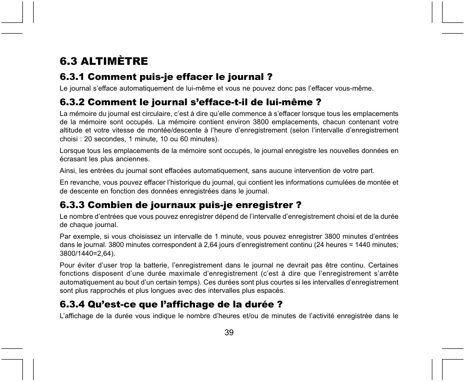 3 altimètre | SUUNTO X-Lander User Manual | Page 85 / 380