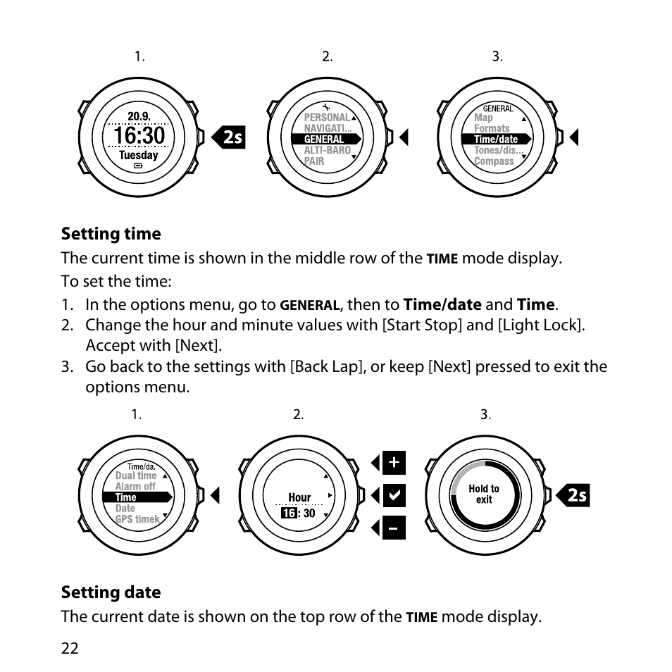 SUUNTO AMBIT User Manual | Page 22 / 120