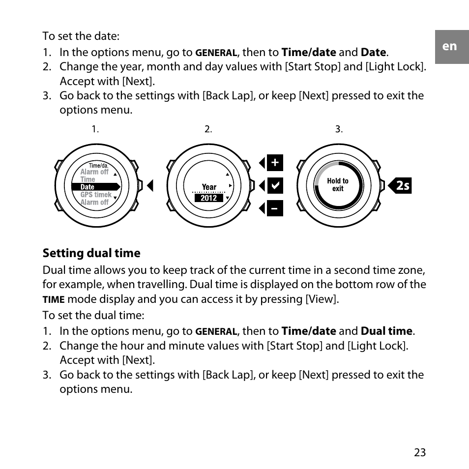 SUUNTO AMBIT User Manual | Page 23 / 120