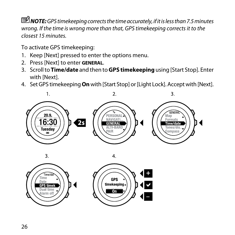 SUUNTO AMBIT User Manual | Page 26 / 120