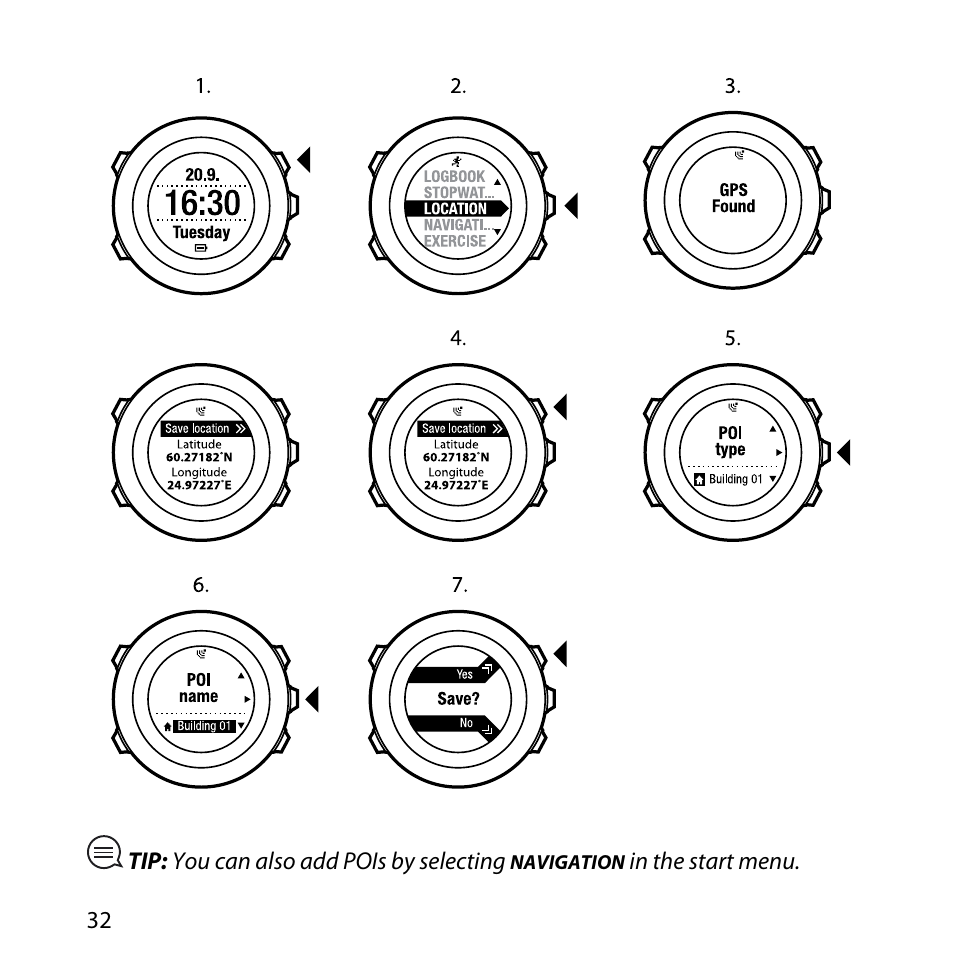 SUUNTO AMBIT User Manual | Page 32 / 120