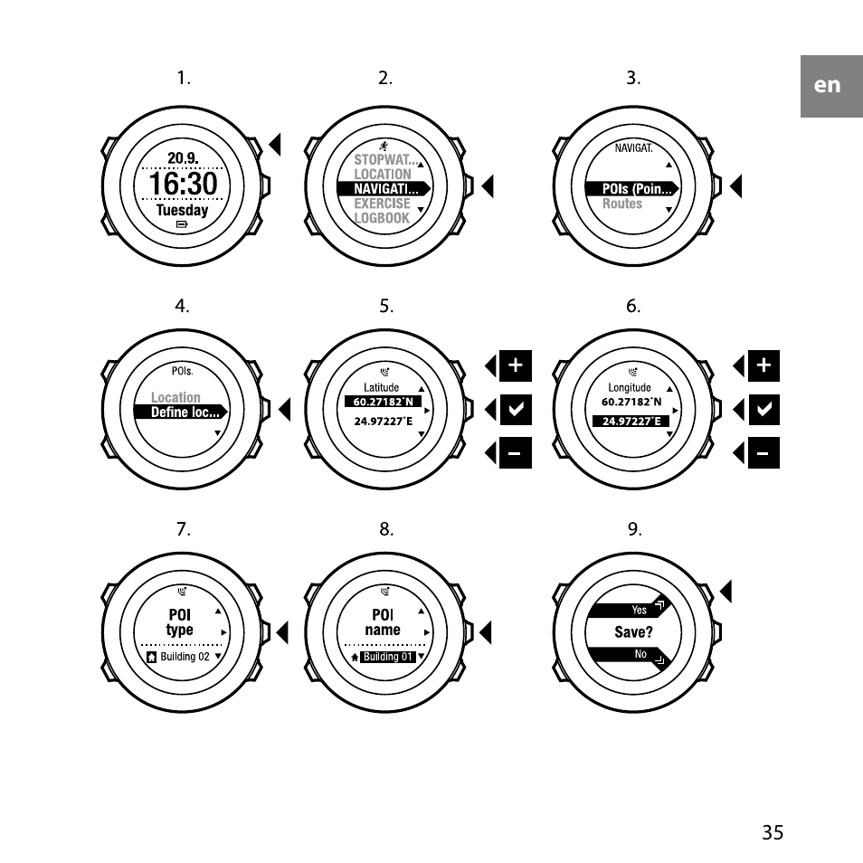 SUUNTO AMBIT User Manual | Page 35 / 120