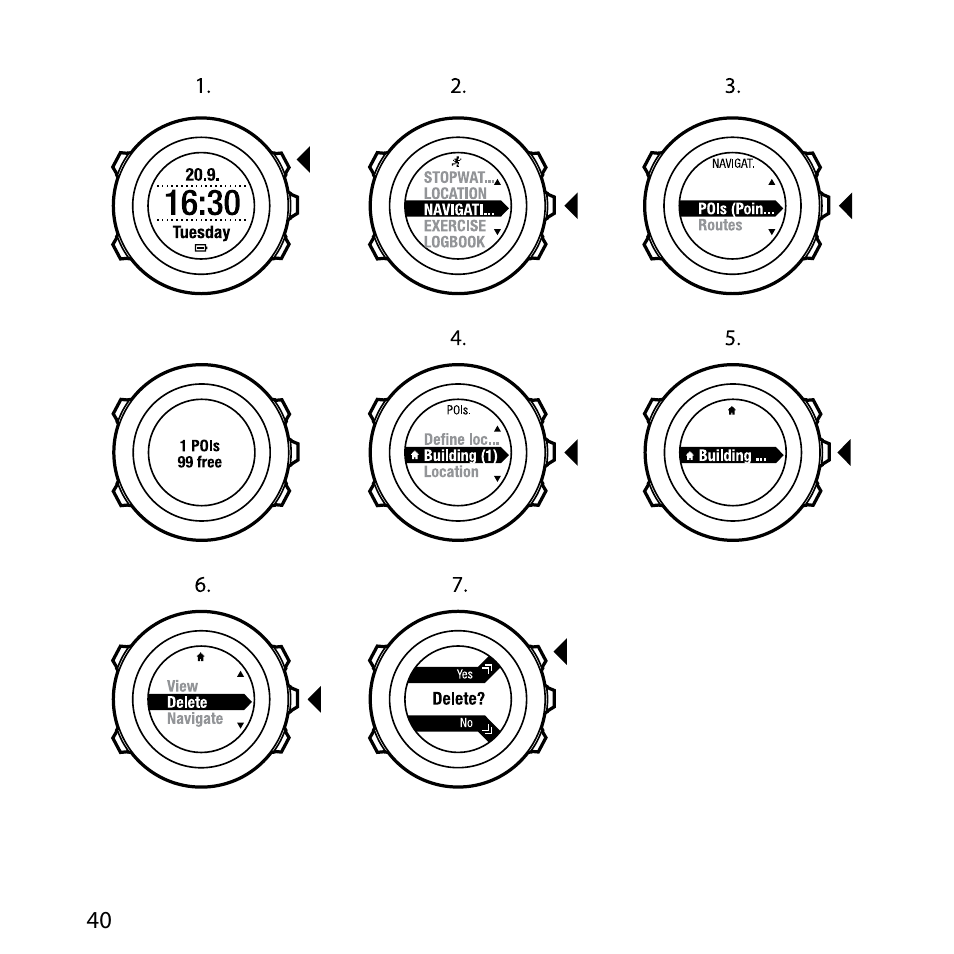 SUUNTO AMBIT User Manual | Page 40 / 120