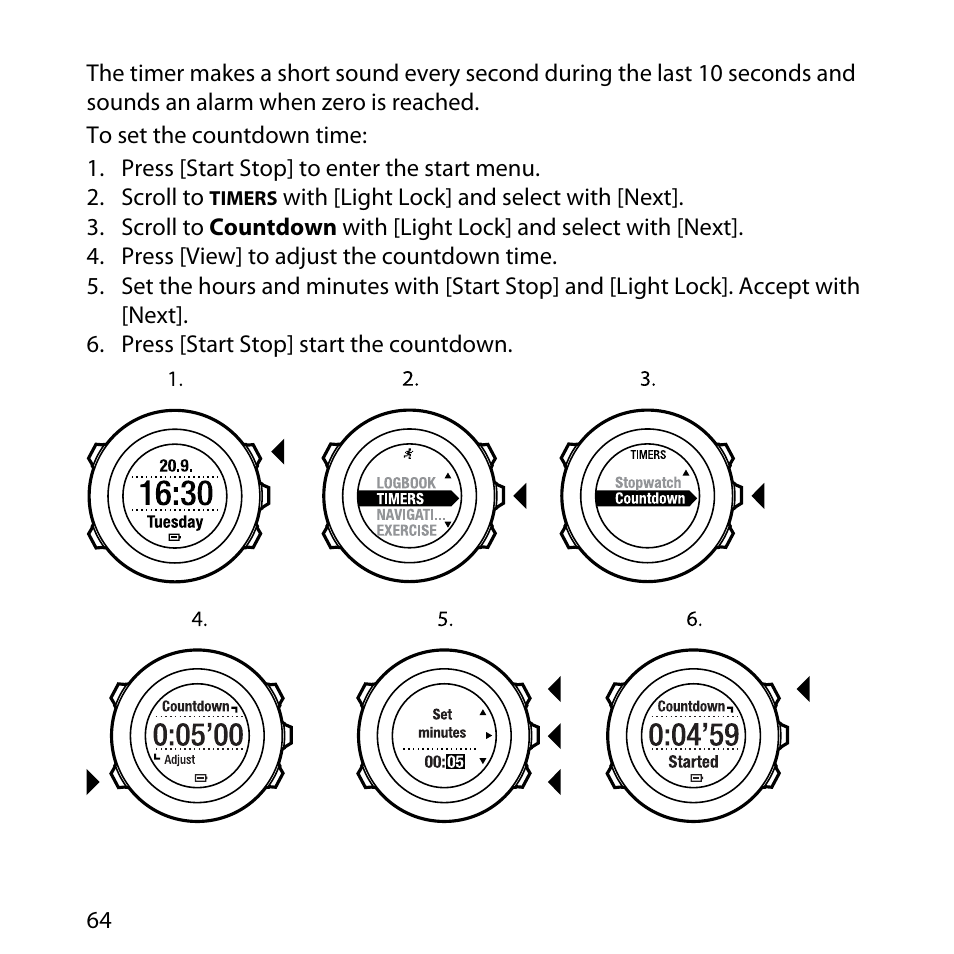 SUUNTO AMBIT User Manual | Page 64 / 120