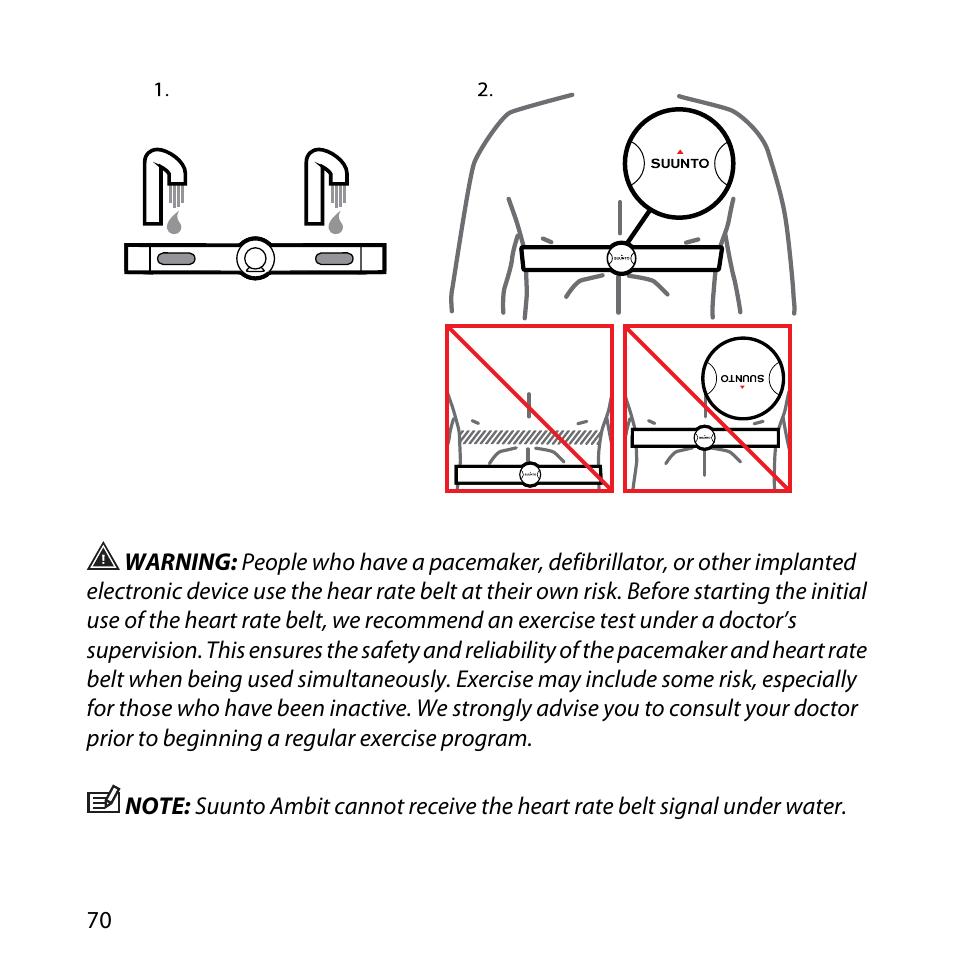 SUUNTO AMBIT User Manual | Page 70 / 120