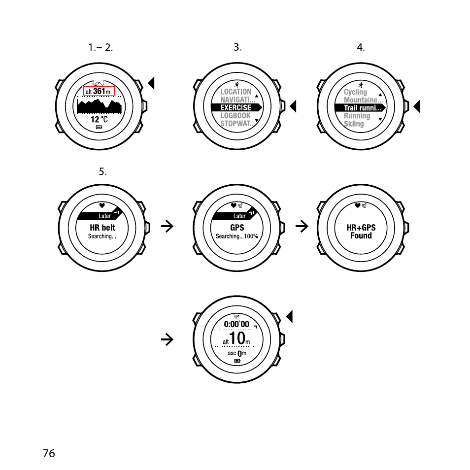 SUUNTO AMBIT User Manual | Page 76 / 120