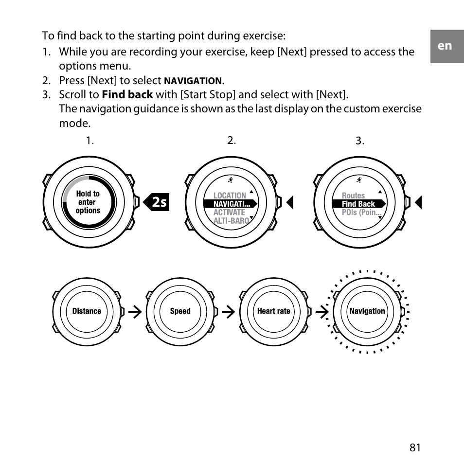 SUUNTO AMBIT User Manual | Page 81 / 120