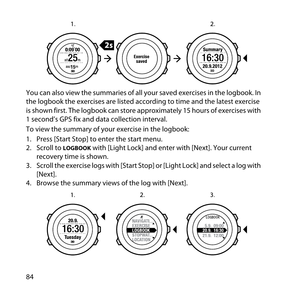 SUUNTO AMBIT User Manual | Page 84 / 120