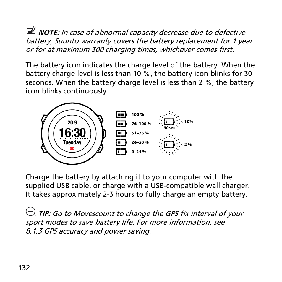 SUUNTO AMBIT2 R User Guide User Manual | Page 132 / 145