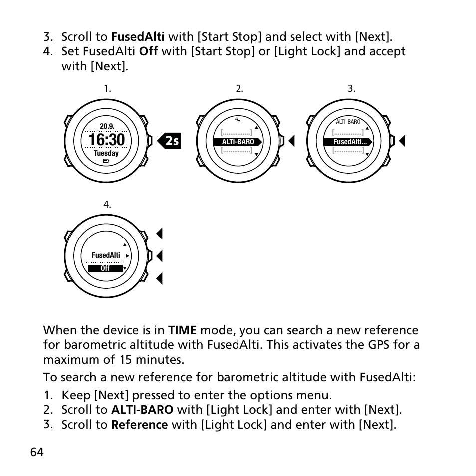 SUUNTO AMBIT2 R User Guide User Manual | Page 64 / 145