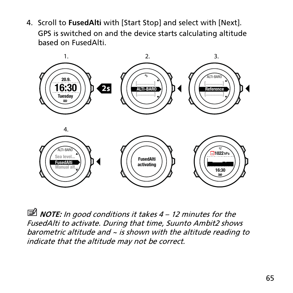 SUUNTO AMBIT2 R User Guide User Manual | Page 65 / 145